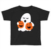 pumpkin with boo Toddler T-shirt