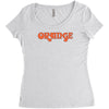 orange amplification new Women's Triblend Scoop T-shirt