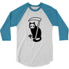 grim kitty 3/4 Sleeve Shirt