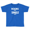 boobs real smile fake Toddler T-shirt