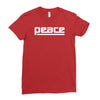 peace drum new Ladies Fitted T-Shirt