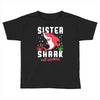 sister shark doo doo doo family matching Toddler T-shirt