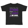 we don't know how strong we are until being strong is the only choice Toddler T-shirt