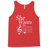 she wants the d black Tank Top