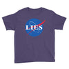 lies nasa logo Youth Tee