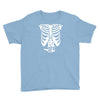 beer belly xray skeleton funny Youth Tee