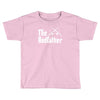 the rodfather   mens funny fishing Toddler T-shirt