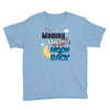 mommy  moon&amp;back Youth Tee