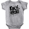 rock music r Baby Onesie