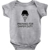 prepared for diaper Baby Onesie