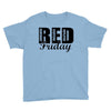 red friday black logo Youth Tee