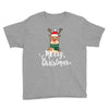 merry cristmas reindeer Youth Tee