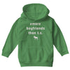 more boyfriends than ts Youth Hoodie