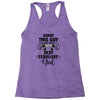sorry this guy is already taken by a super sexy  february girl Racerback Tank
