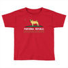 colifornia republic parody pugfornia republic Toddler T-shirt