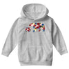 mama bear baby bear floral Youth Hoodie