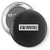 #winning printed Pin-back button