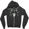 skull racer Zipper Hoodie