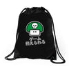 1 up punk version parody nintendo Drawstring Bags