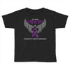 my hero is now my angel pancreatic cancer awareness Toddler T-shirt