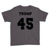Trump 45 jersey number Youth Tee