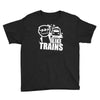 i like trains Youth Tee