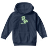 alien believe space sci fi ufo nerd Youth Hoodie
