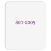 867 midnight Mousepad