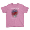 Honor Those Who Place Their Life on the Line so you can Live Yours Youth Tee