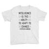 adapt or die encoded Youth Tee