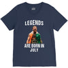 Legends Are Born In July - Connor McGregor V-Neck Tee