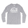 cock taste the difference mens v neck Long Sleeve Shirts