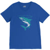 polygon shark V-Neck Tee