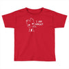 i am groot' guardians of the galaxy movie funny baby groot Toddler T-shirt