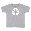 recycle symbol Toddler T-shirt