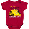 made in 1962 all original parts Baby Bodysuit