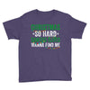 christmas so hard santas elves wanna find me Youth Tee