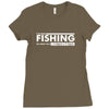 fishing Ladies Fitted T-Shirt