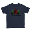 lumberjack tree merry christmas Youth Tee