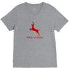 #reindeer V-Neck Tee