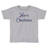 merry christmas colorful glitter Toddler T-shirt