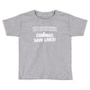 commas save lives t shirt Toddler T-shirt