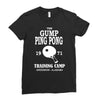 forrest gump   ping pong camp   cult film Ladies Fitted T-Shirt