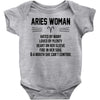 Aries Woman Baby Onesie