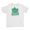 hungover tomorrow best trending Youth Tee