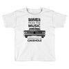 driver picks the music passenger shuts his cakehole Toddler T-shirt