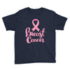 breast cancer pink ribbon Youth Tee