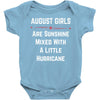 August Girls Baby Onesie