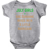 July Girls Baby Onesie