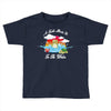 a turtle made it to the water Toddler T-shirt